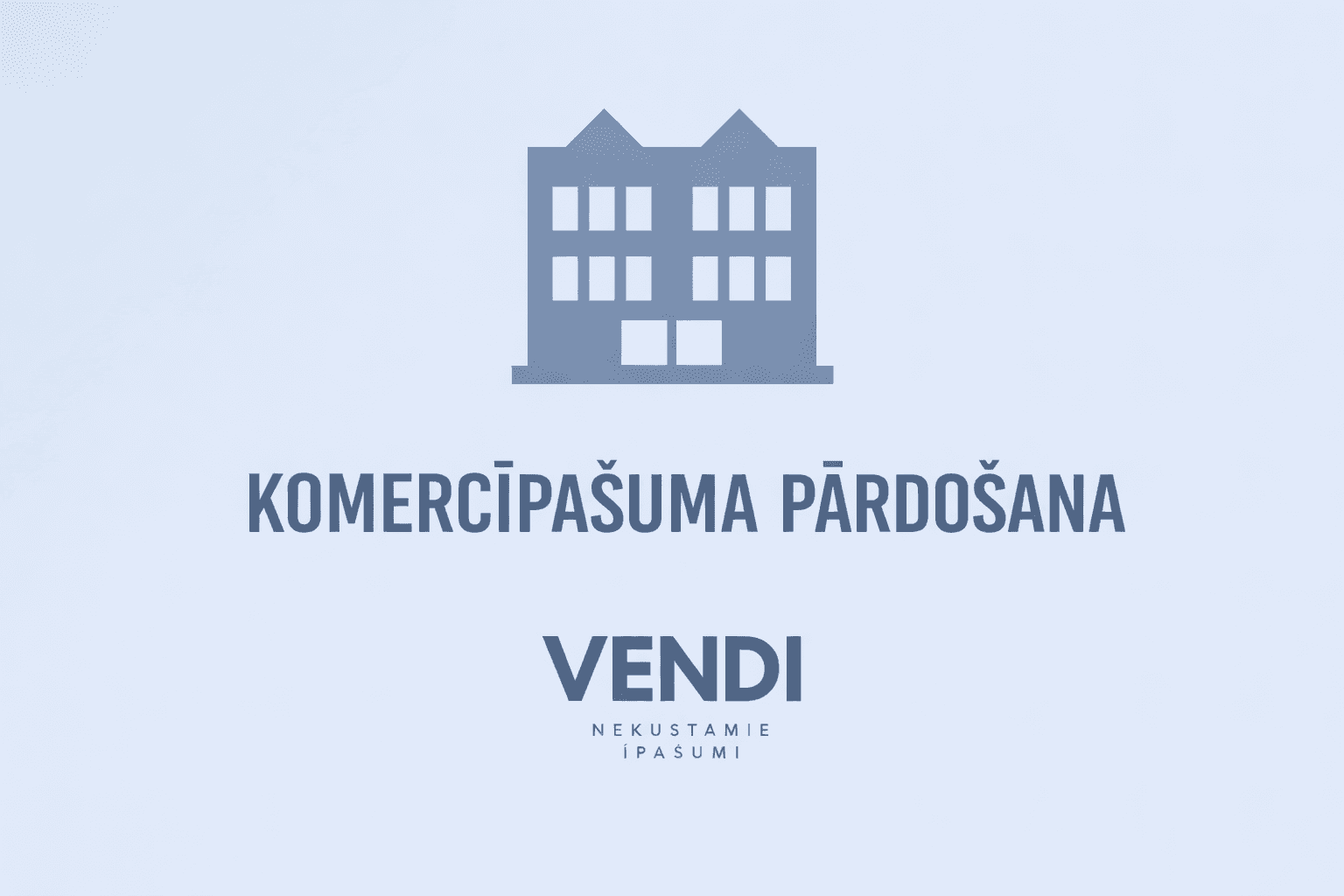 Pārdot komercīpašumu
